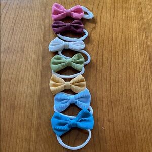 Colorful Bow Headband Set for baby